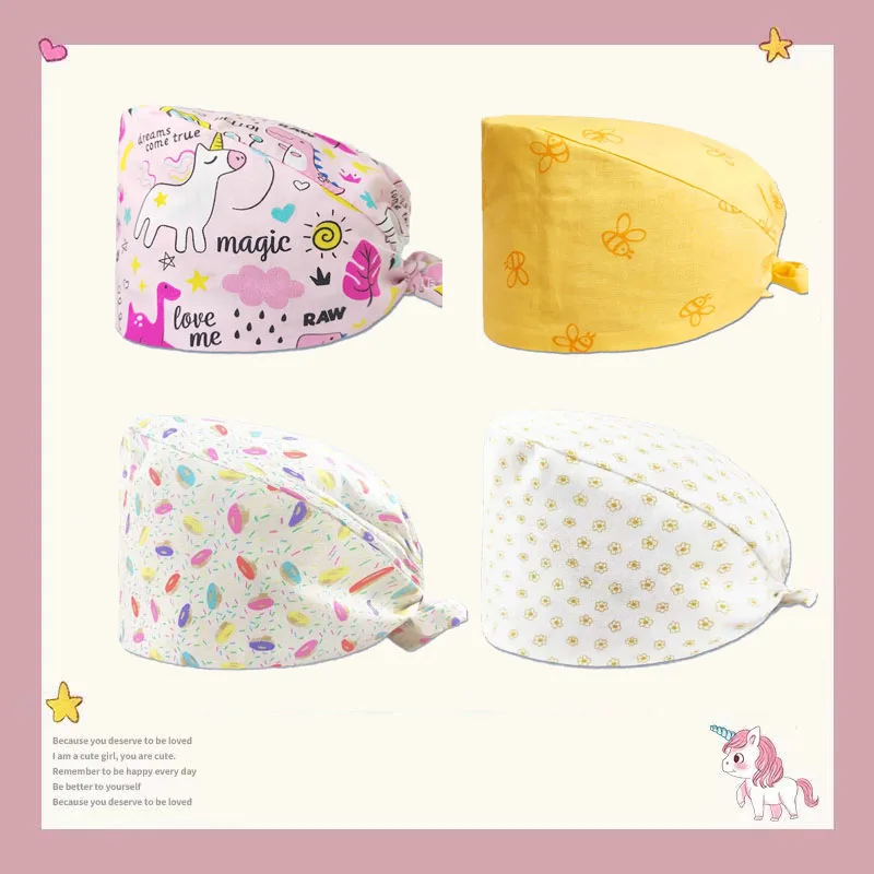 Unisex Cartoon Surgical Cap Ma - Pet Supplies Vet reseña y precio