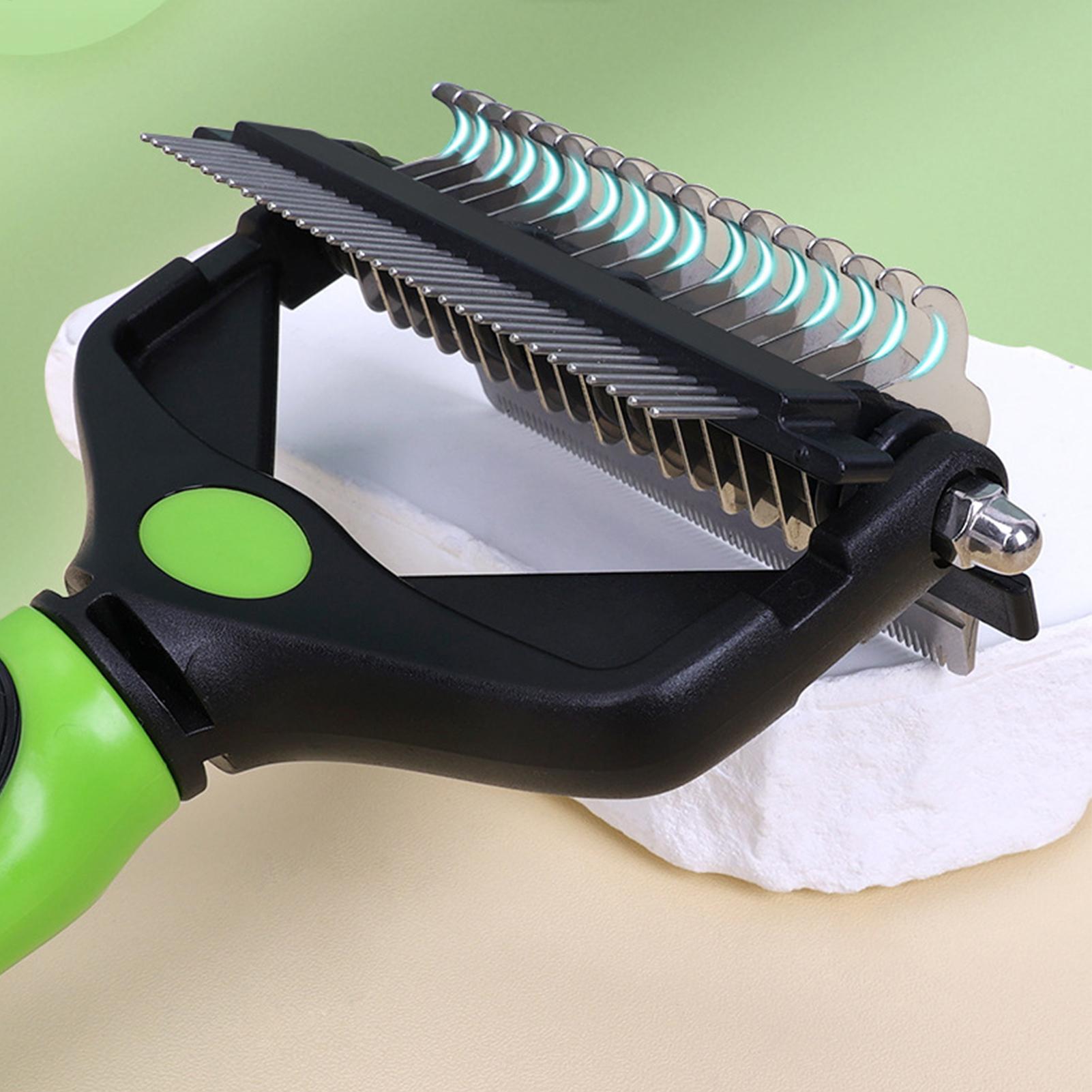 Dog Shedding Brush Double-side - Pet Supplies Vet reseña y precio