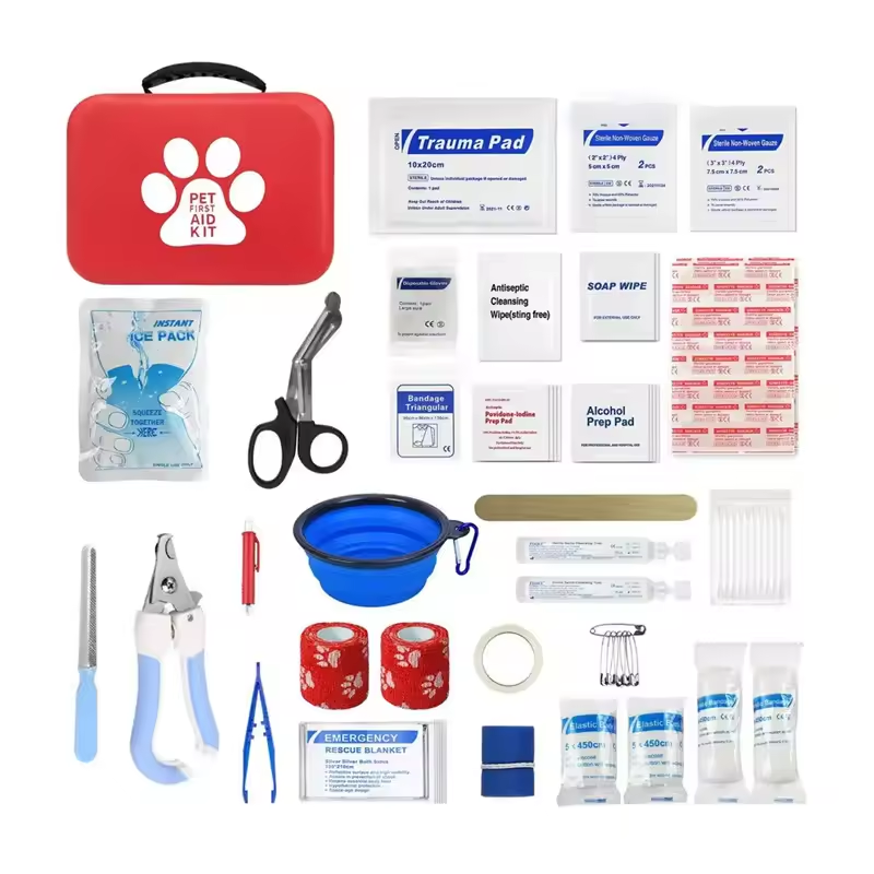 Dogs First Aid Kit Vet Bag Pet - Pet Supplies Vet reseña y precio